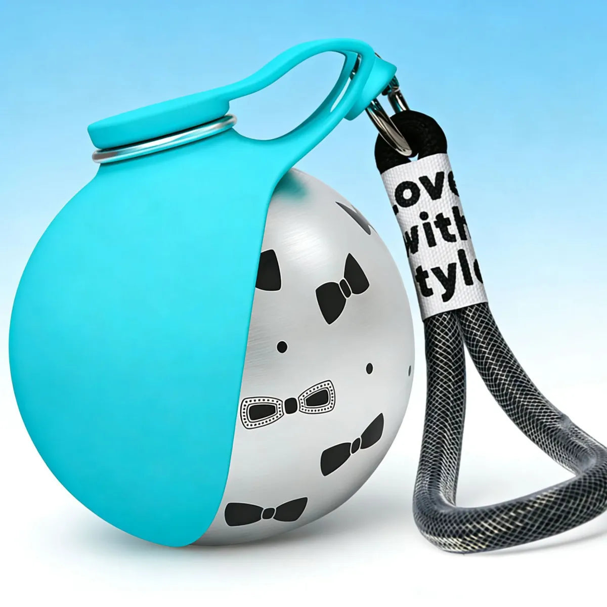 Cute Paw 2-in-1 Portable Dog Water Bottle